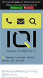Mobile Screenshot of iqi-gmbh.de